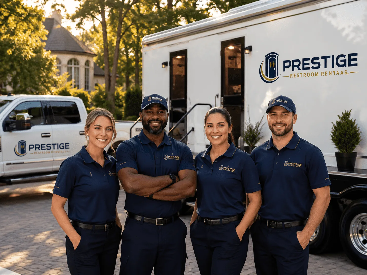 Trusted Luxury Portable Restrooms company in Milan, IL